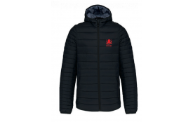 DOUDOUNE à capuche rouge/noire Homme/femme