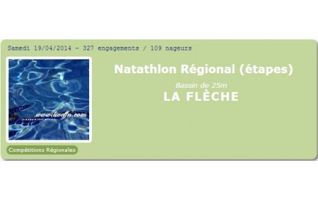 2ème étape du Natathlon