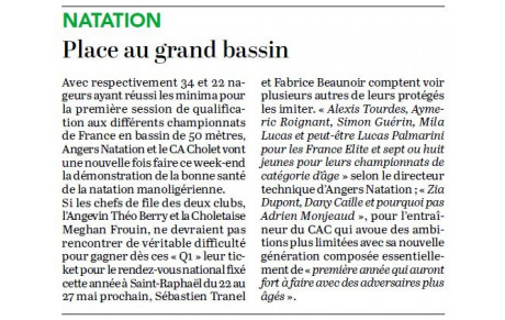 Championnats de Nationale 2 Hiver Q1 - 50 m