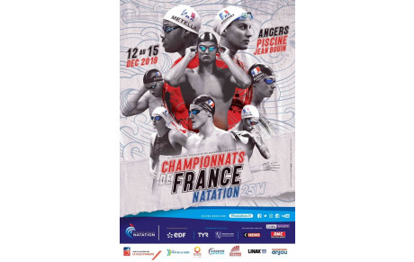 Bilan Championnats de France 25m -  Angers