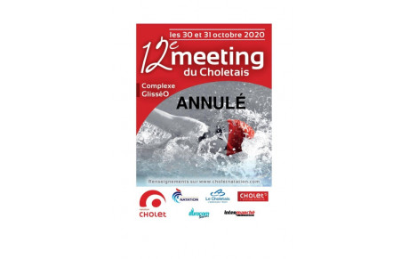 Annulation Meeting du Choletais